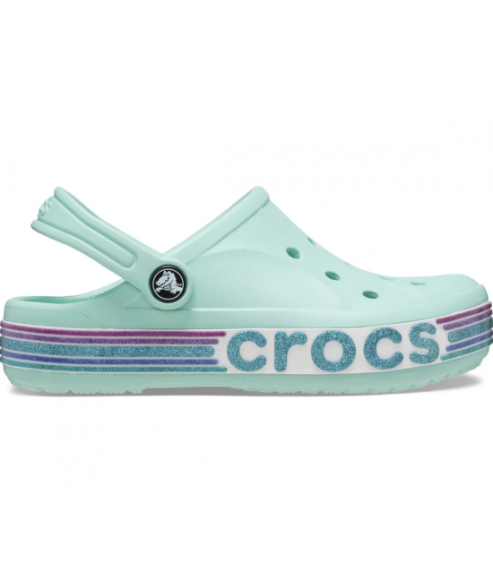 CROCS BAYABAND RAİNBOW GLITTER CLG K SİMLİ KIZ ÇOCUK TERLİK