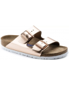 BIRKENSTOCK ARIZONA SOFT FOOTBED METALLIC COPPER ARIZONA BAKIR TERLİK