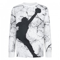 NIKE JORDAN JUMPMAN CEMENT LS TEE ERKEK ÇOCUK SWEATSHIRT